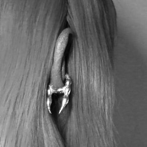 MIRROR SPIKES EAR CUFF
